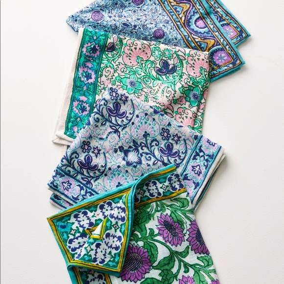 Anthropologie Other - Anthropologie Addia Napkins Set of 3